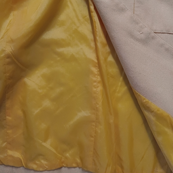 Vintage Yellow Adolfo Blazer W 16 - Picture 5 of 5